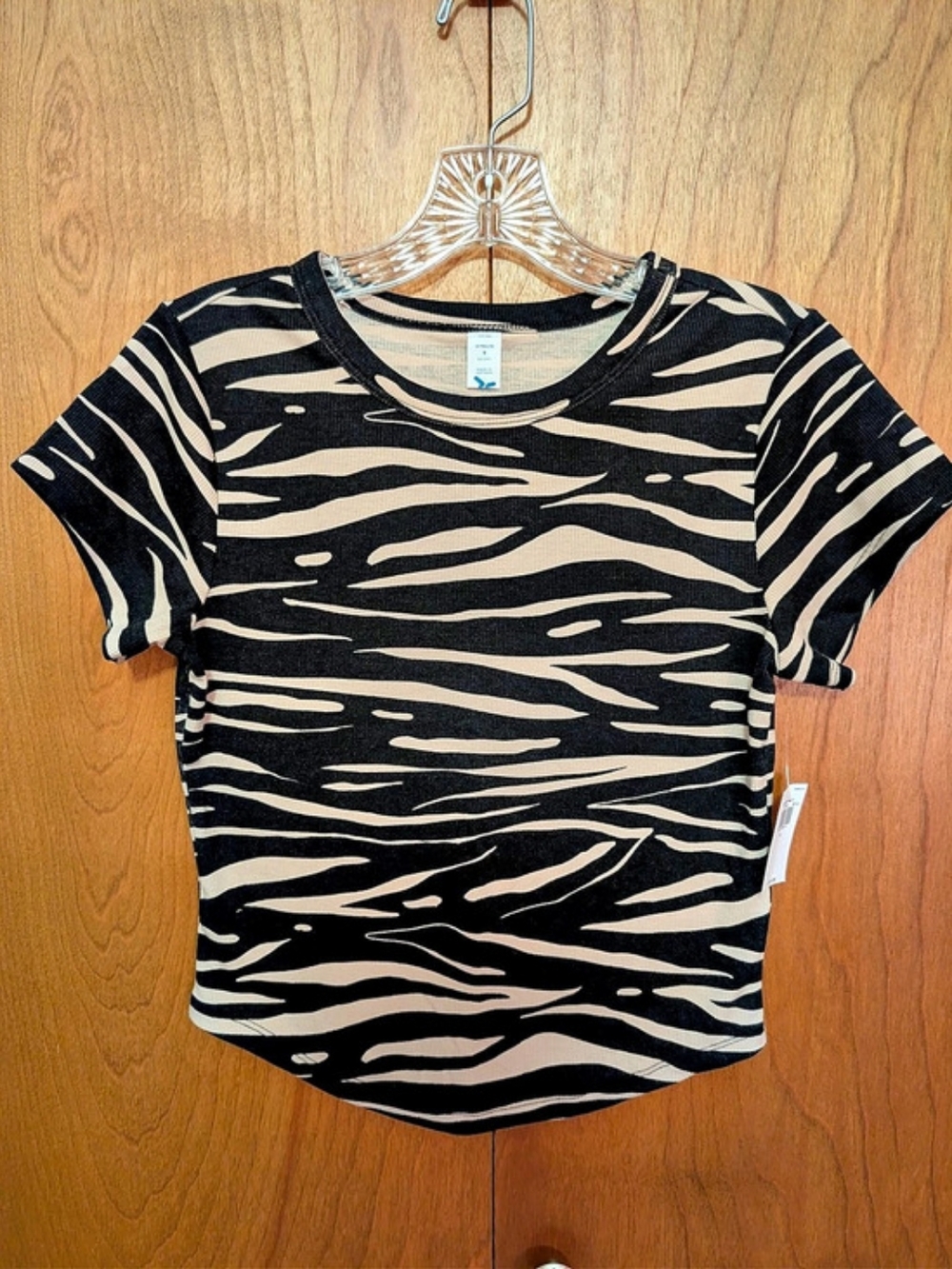 Go-Dry Ultralite Animal Print Short Sleeve Tee